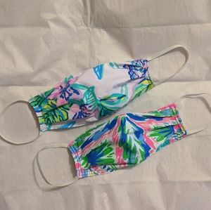 Lilly pulitzer fabric masks / non medical